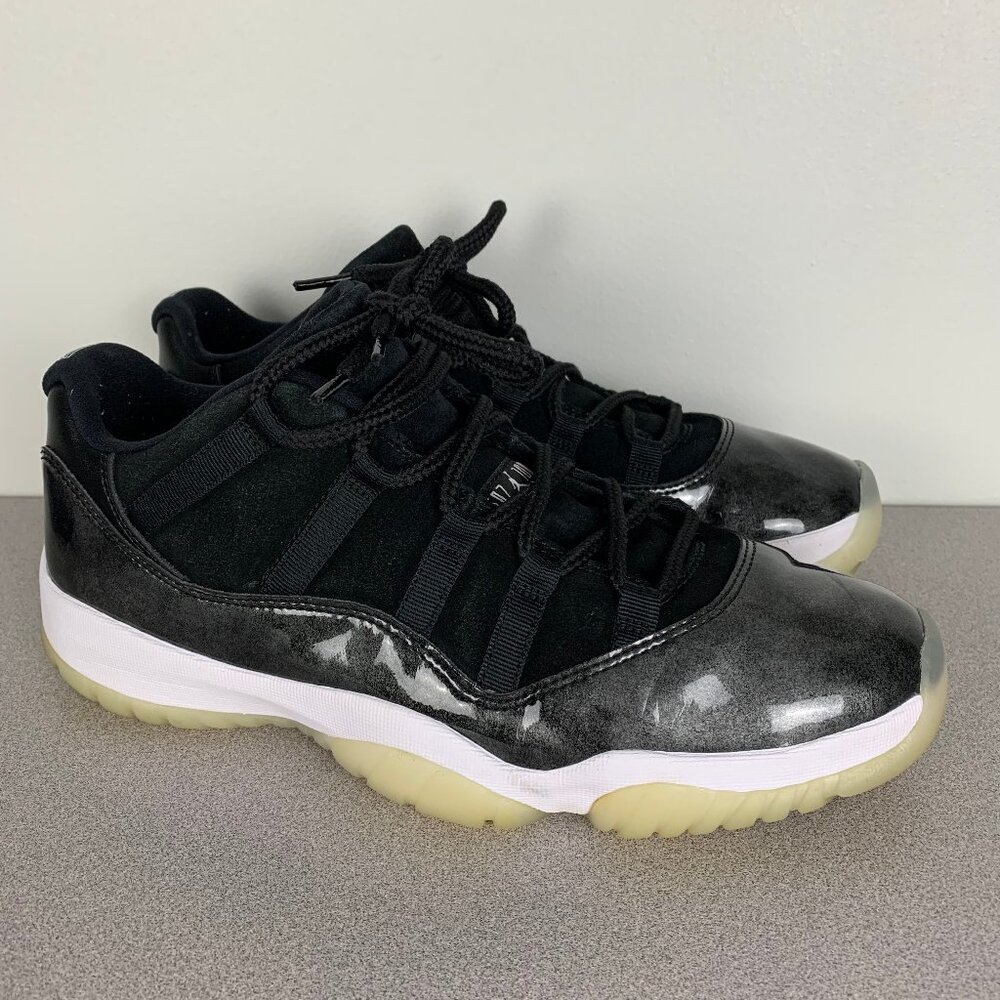 Nike Air Jordan 11 Low Barons 528895-010 Men's size 10.5 Black